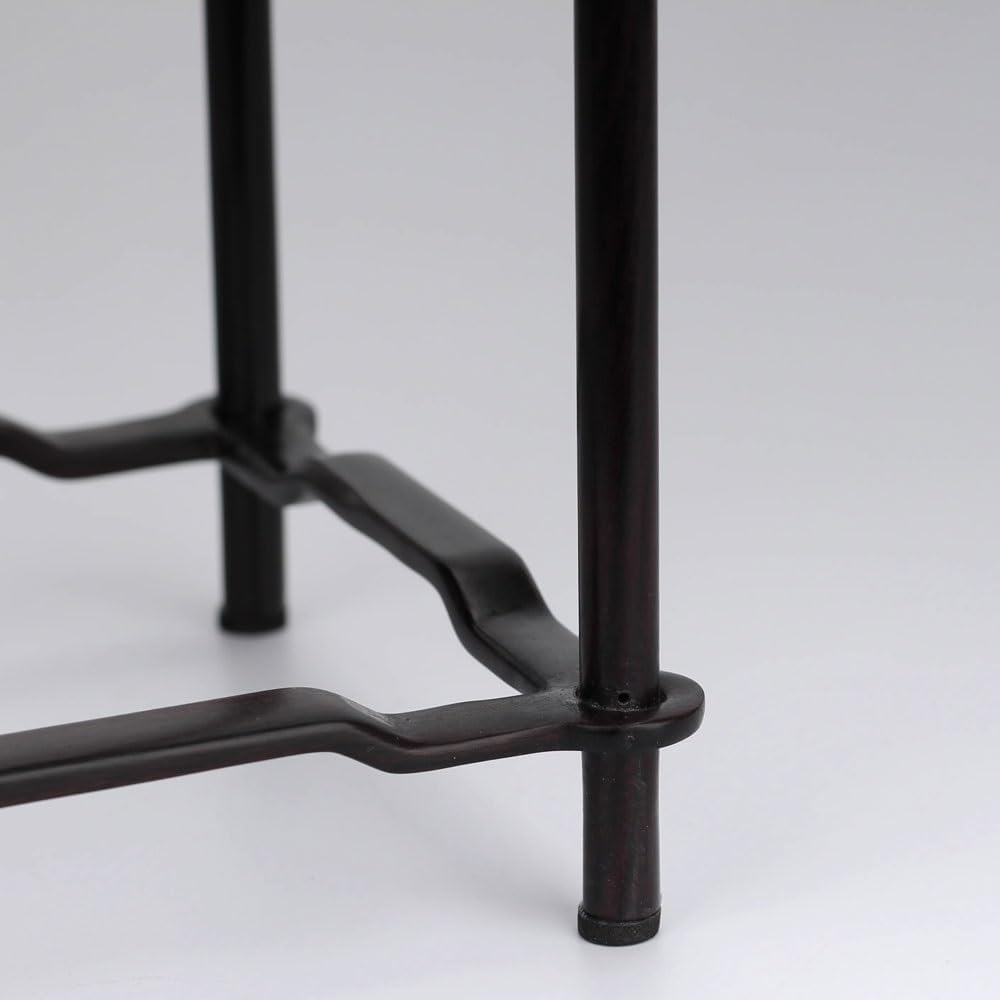 GEK208130 花瓶 台座スタンド 植物スツール 紫 サンダルウッド